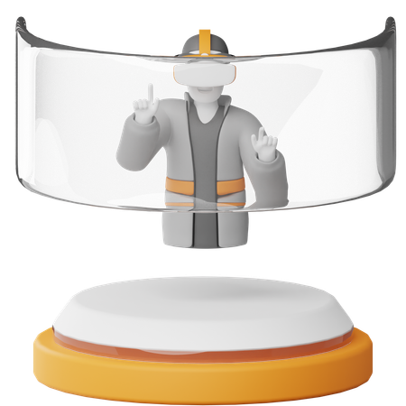 Augmented Reality  3D Icon