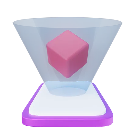 3 D Augmented Reality 3D Icon