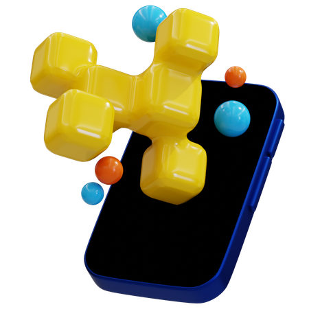 Augmented Reality-Spiele  3D Icon