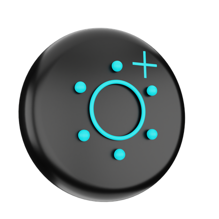 Augmenter la luminosité  3D Icon