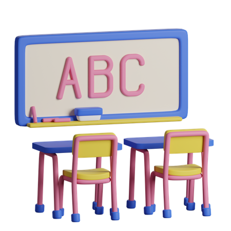 Aula  3D Icon