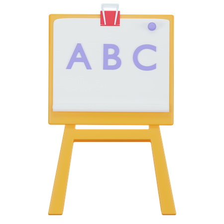 Aula de inglês  3D Icon