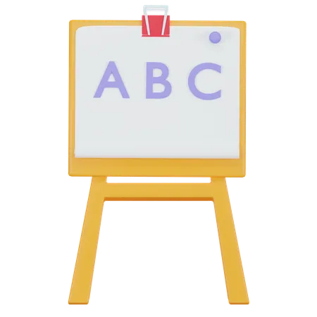 Aula de inglês  3D Icon