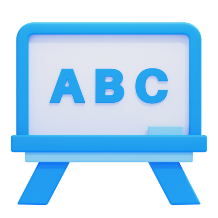 Aula de inglês  3D Icon