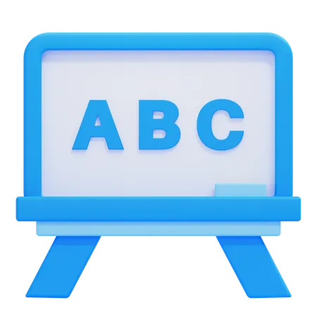 Aula de inglês  3D Icon