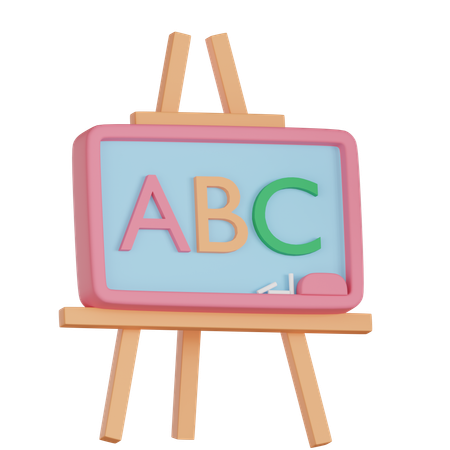 Aula de inglês  3D Icon