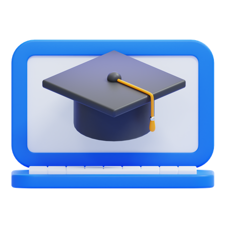 Aula on-line  3D Icon