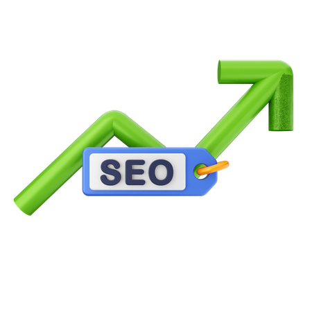 Aumentar seo  3D Icon