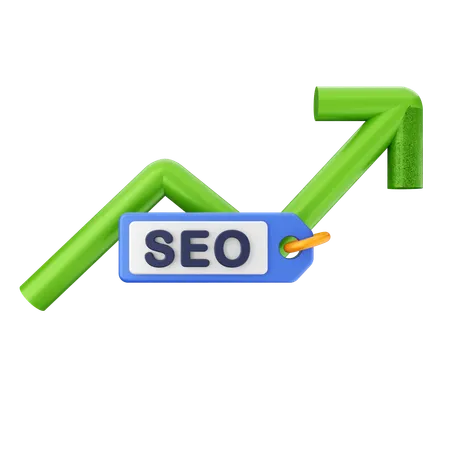 Aumentar seo  3D Icon