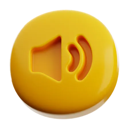 Aumentar o volume  3D Icon