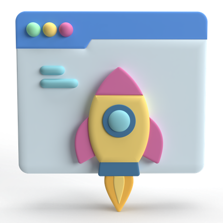 Aumento de página da web  3D Icon