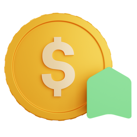 Aumento del dolar  3D Icon