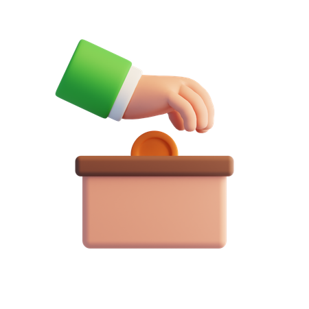 Aumône  3D Icon