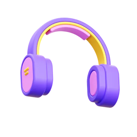 Auriculares  3D Icon