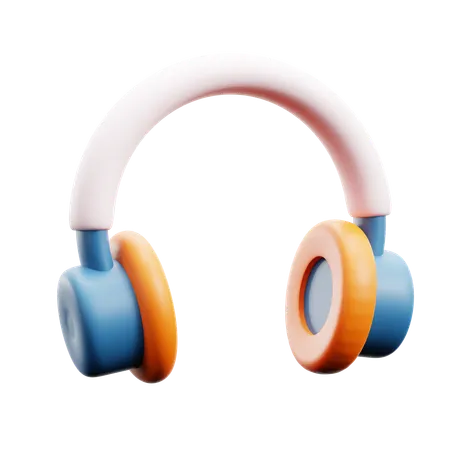 Auriculares  3D Icon