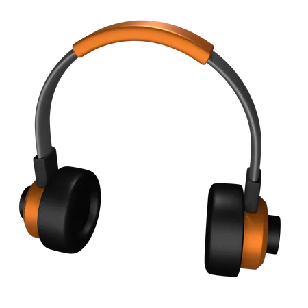 Auriculares  3D Icon