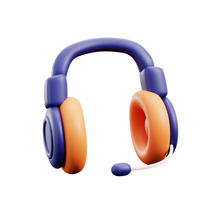 Auriculares  3D Icon