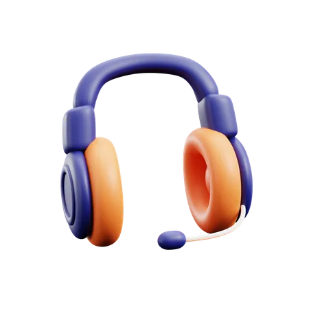 Auriculares  3D Icon