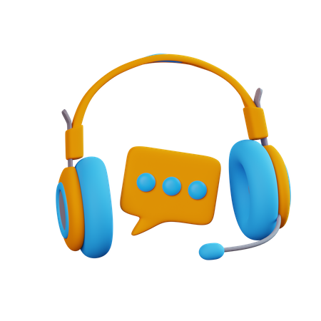 Auriculares  3D Icon