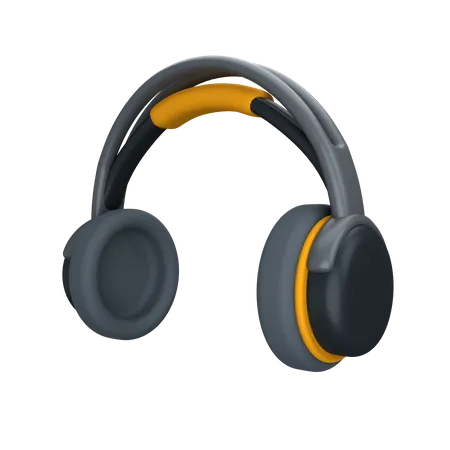 Auriculares  3D Icon