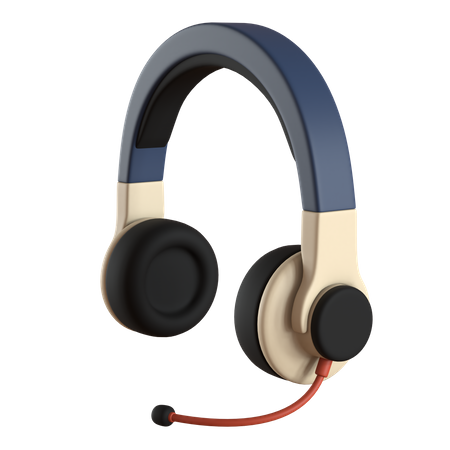 Auriculares  3D Icon
