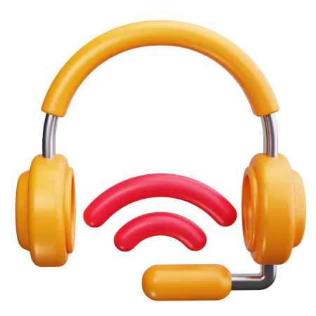 Micrófono para auriculares  3D Icon