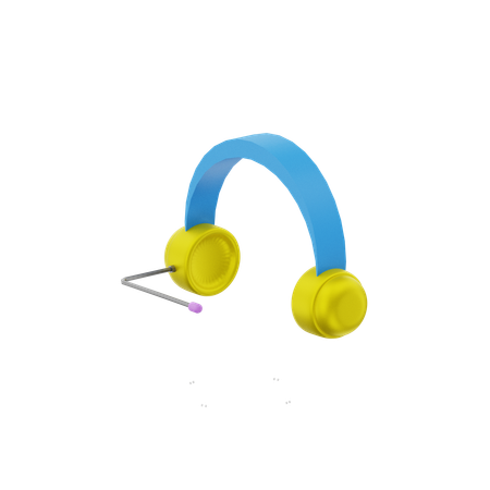 Auriculares  3D Icon