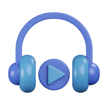 Auriculares  3D Icon