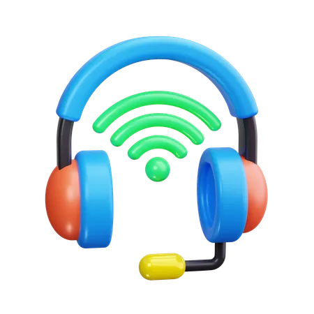 Auriculares  3D Icon