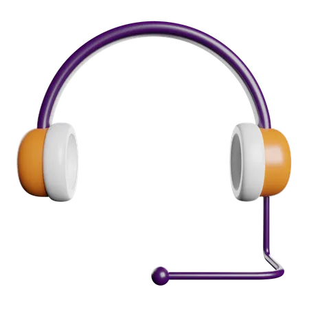 Auriculares  3D Icon