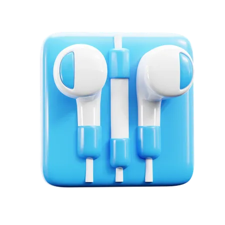 Auriculares  3D Icon