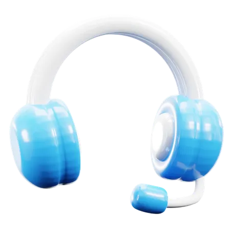 Auriculares  3D Icon