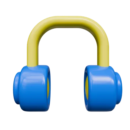 Auriculares  3D Icon