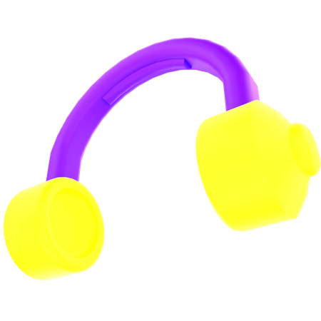 Auriculares  3D Icon