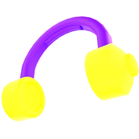 Auriculares  3D Icon