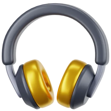 Auriculares  3D Icon