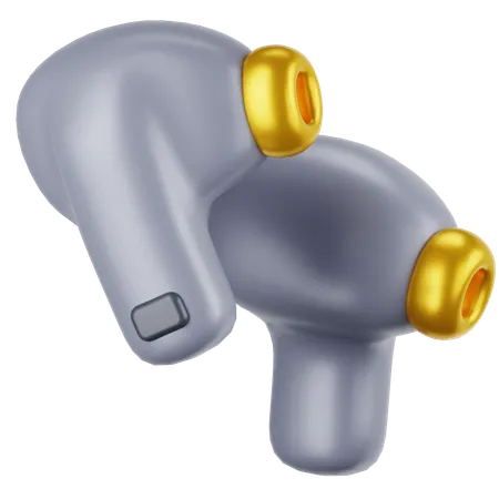 Auriculares  3D Icon