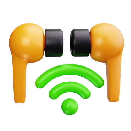 Auriculares  3D Icon