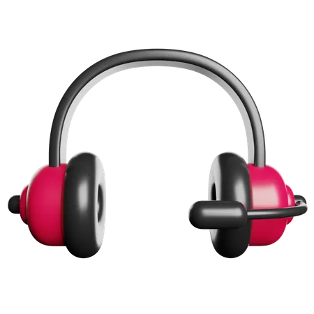 Auriculares  3D Icon