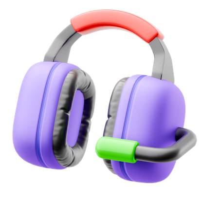 Auriculares  3D Icon