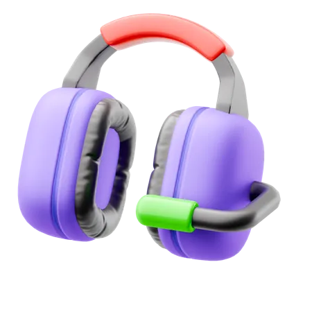 Auriculares  3D Icon