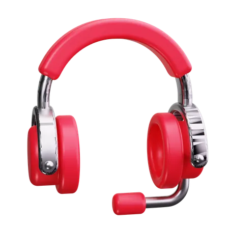 Auriculares  3D Icon