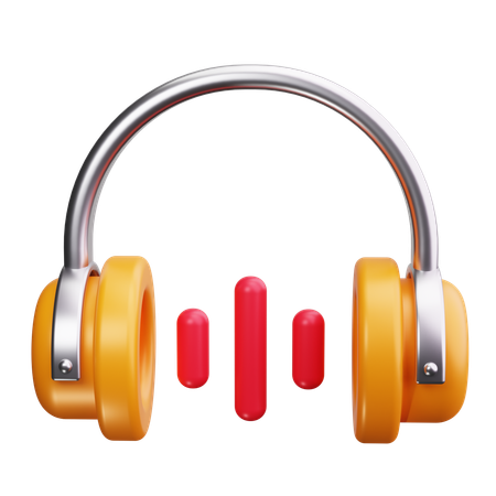 Auriculares  3D Icon