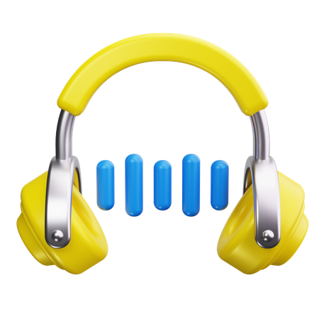 Auriculares  3D Icon