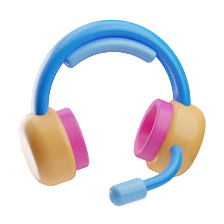 Auriculares  3D Icon