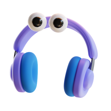 Auriculares  3D Icon