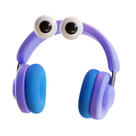 Auriculares  3D Icon