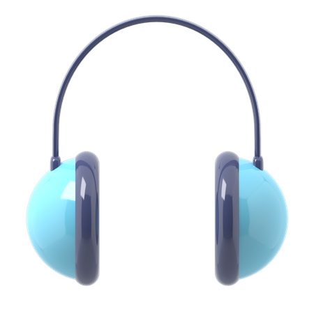 Auriculares  3D Icon
