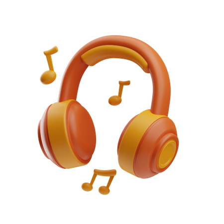 Auriculares  3D Icon
