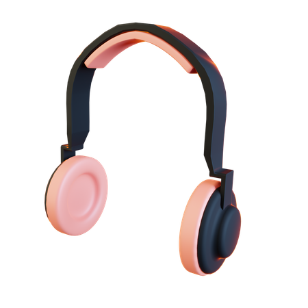 Auriculares  3D Illustration